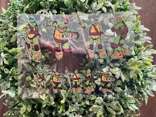 Karate Turtles Mini Wrap