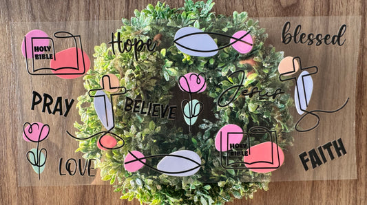 Simple Religion Cup Wrap