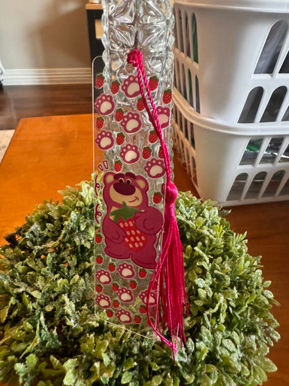 Strawberry Bear Bookmark