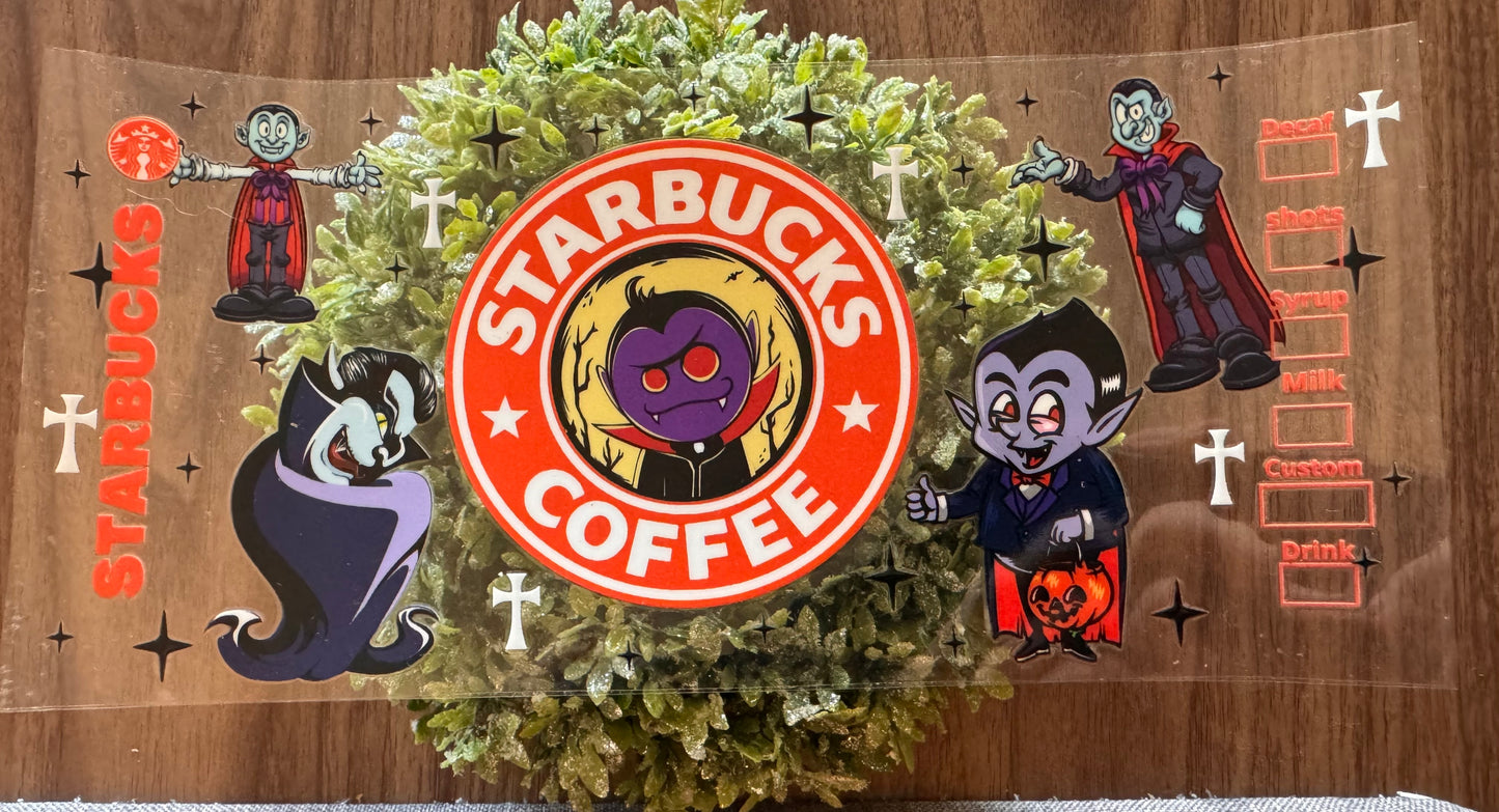 SB Cartoon Vampire Cup Wrap