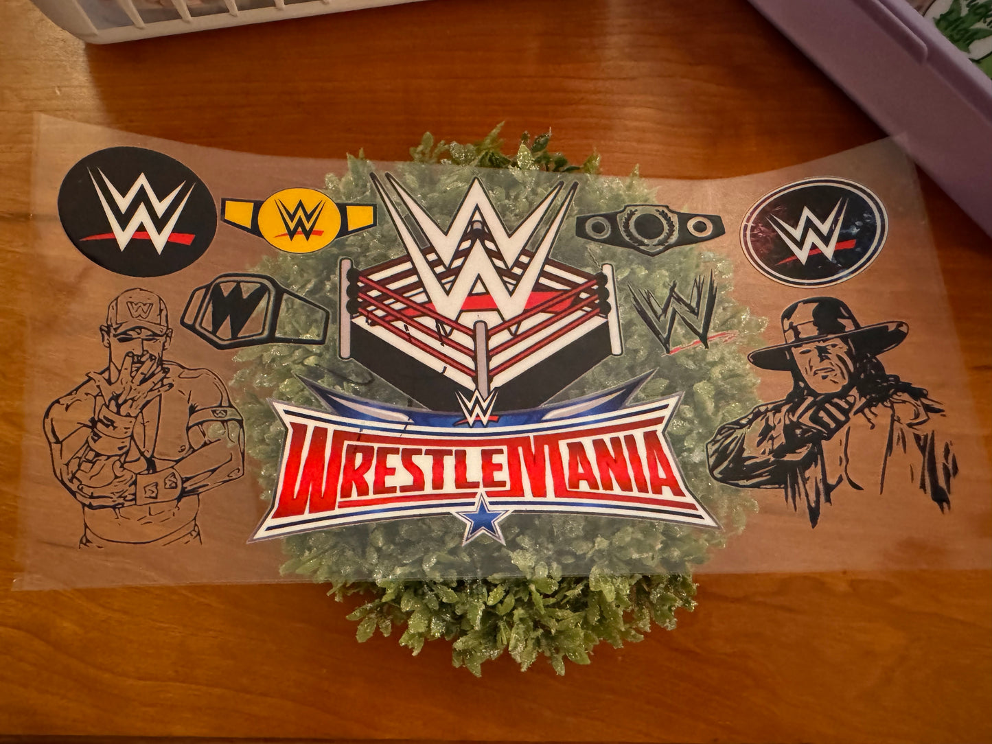 Wrestle-Mania Cup Wrap