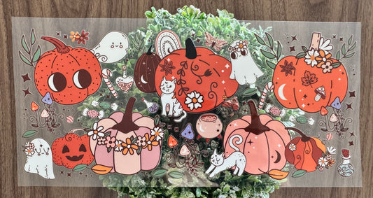 Pretty Pumpkins Cup Wrap