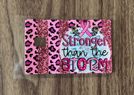 Awareness Stronger Card Wrap