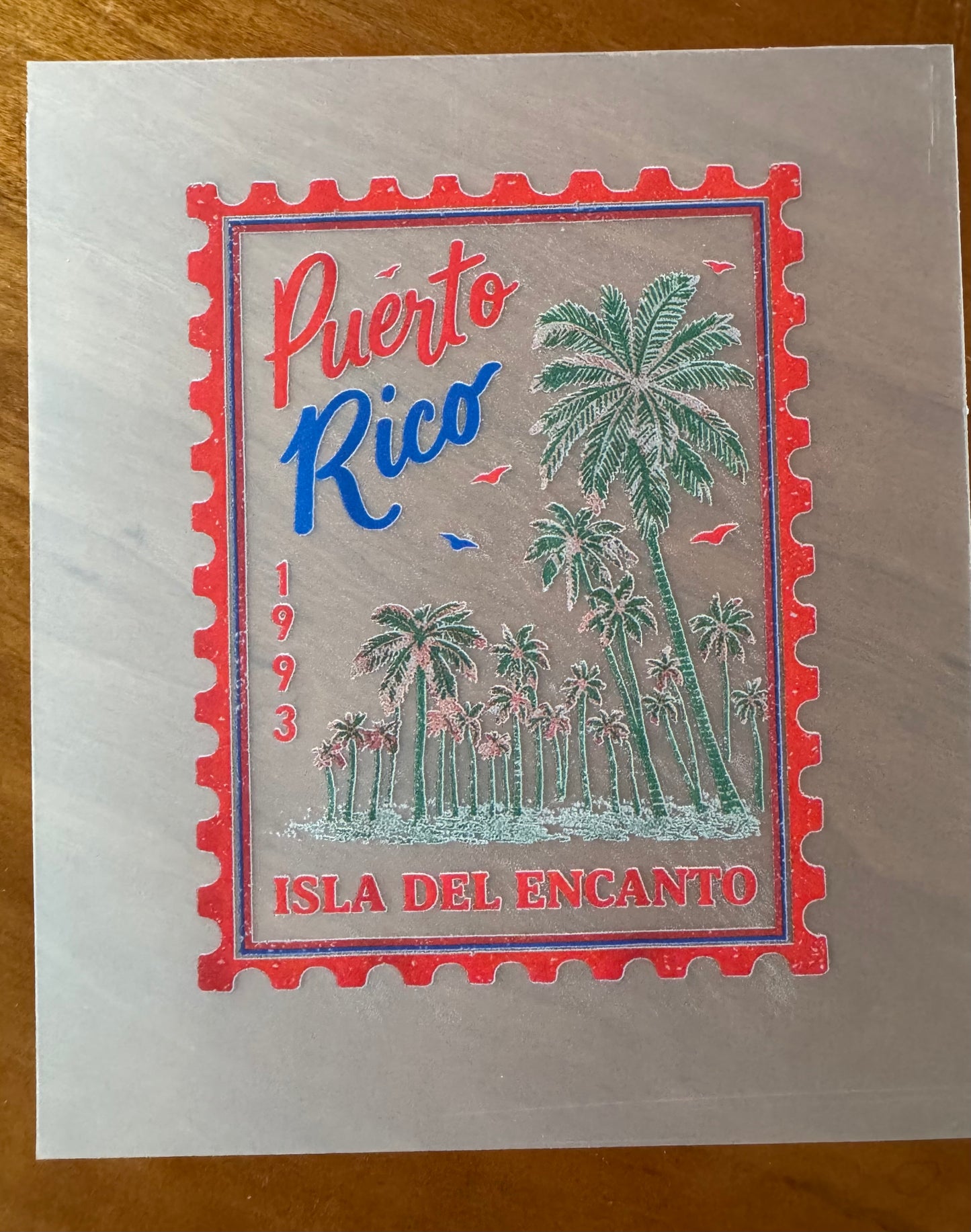 Puerto Rico Stamp Transfer
