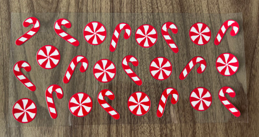 Candy Canes & Peppermints Cup Wrap
