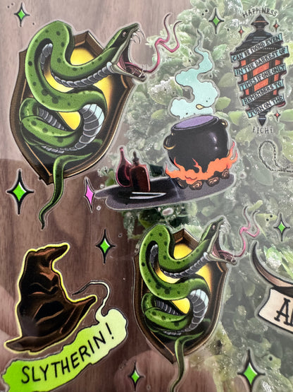 Green Determination Wizard Cup Wrap