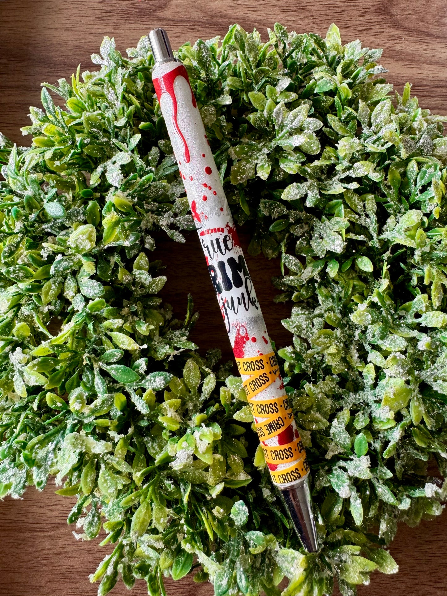 True Crime Junkie Pen