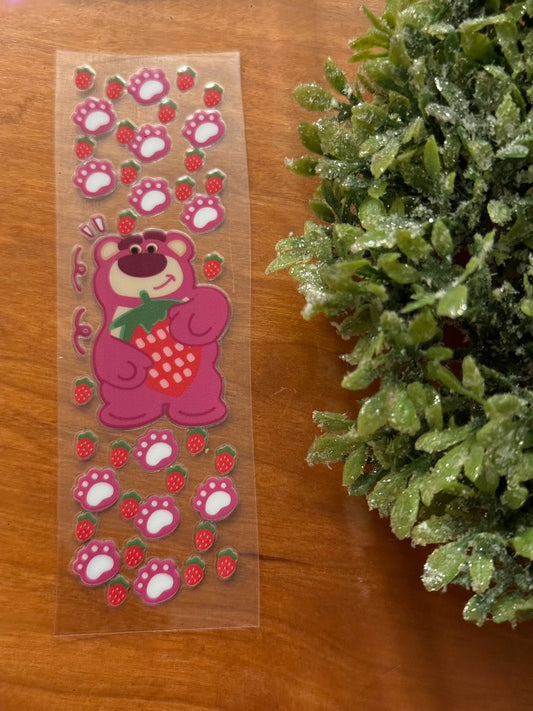 Strawberry Bear Pen Wrap