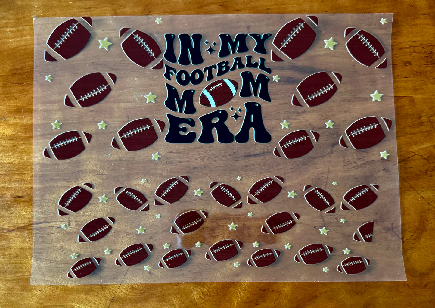 Football Mom Era Cup Wrap