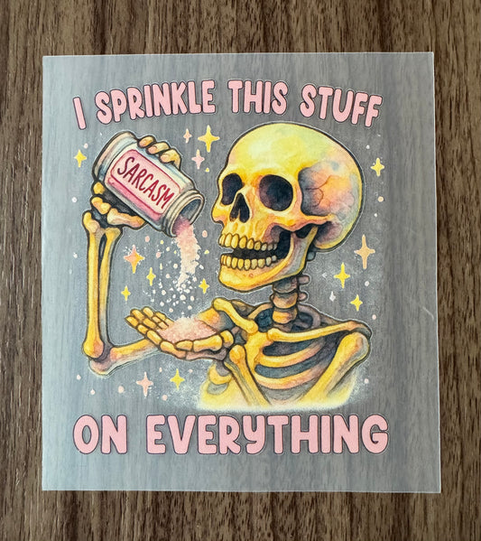 Sarcasm Sprinkle Transfer