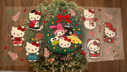 Christmas Sanrio Cup Wrap