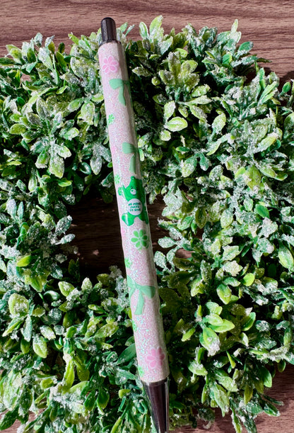 Green Swear Bear Pen