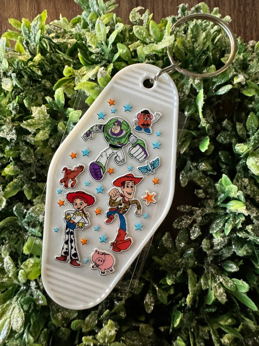 Toy Friend Keychain Decal