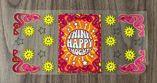 Think Happy Thoughts Cup Wrap