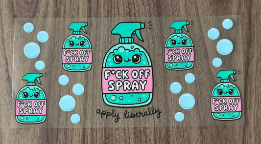 F Off Spray Cup Wrap