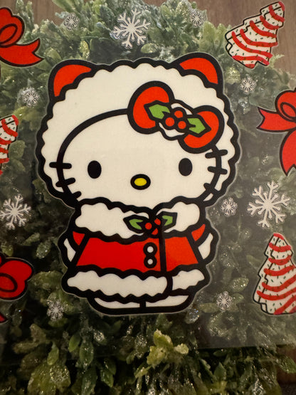 Christmas Hello Kitty Cup Wrap