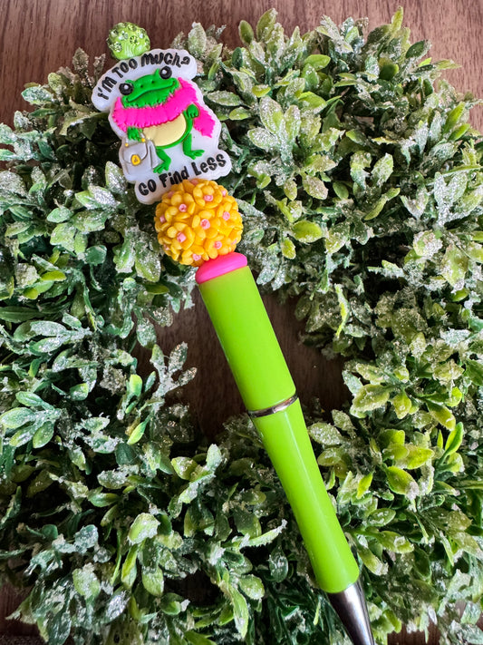 Go Find Less Frog Pen