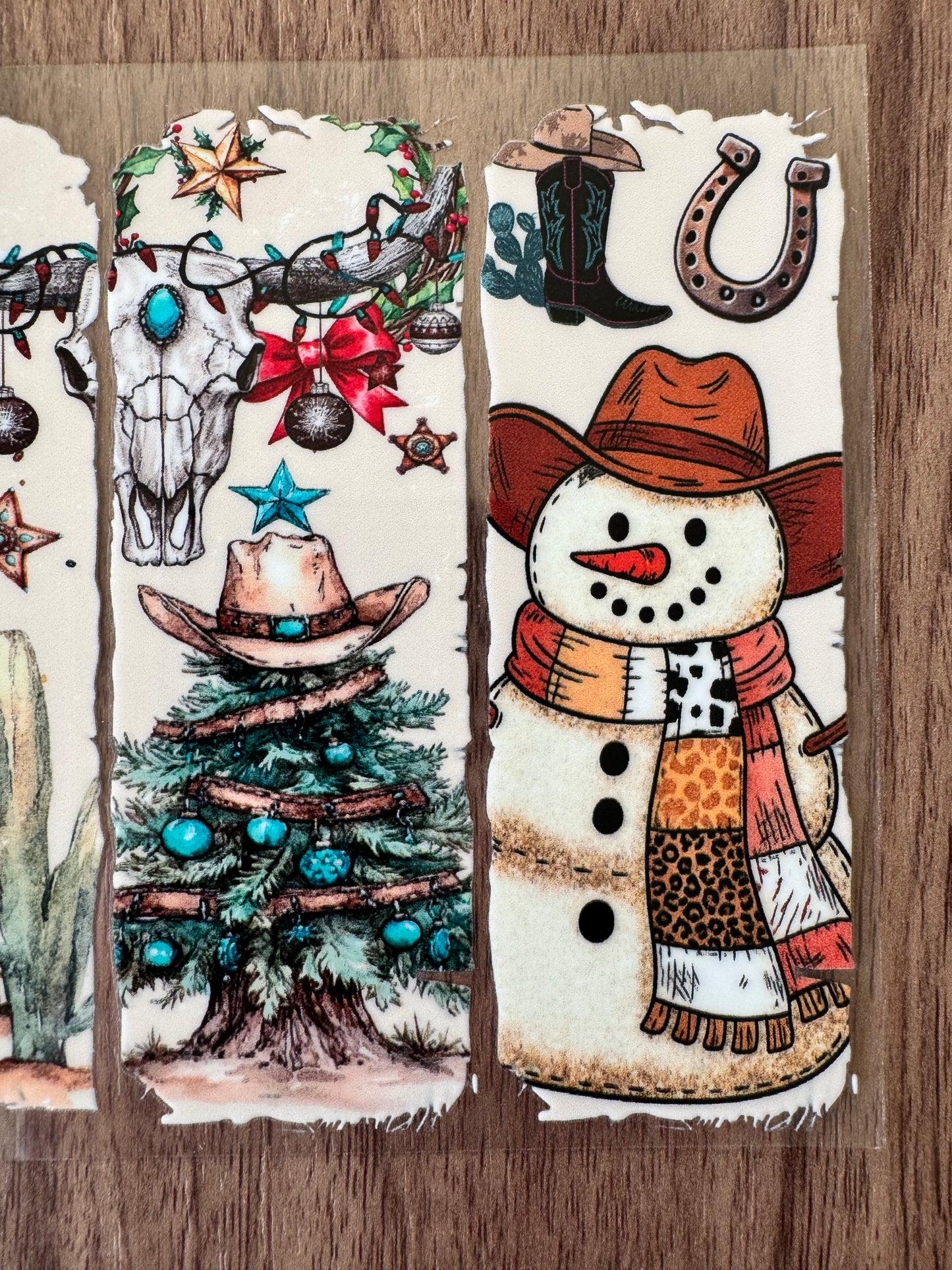 Western Merry Christmas Cup Wrap