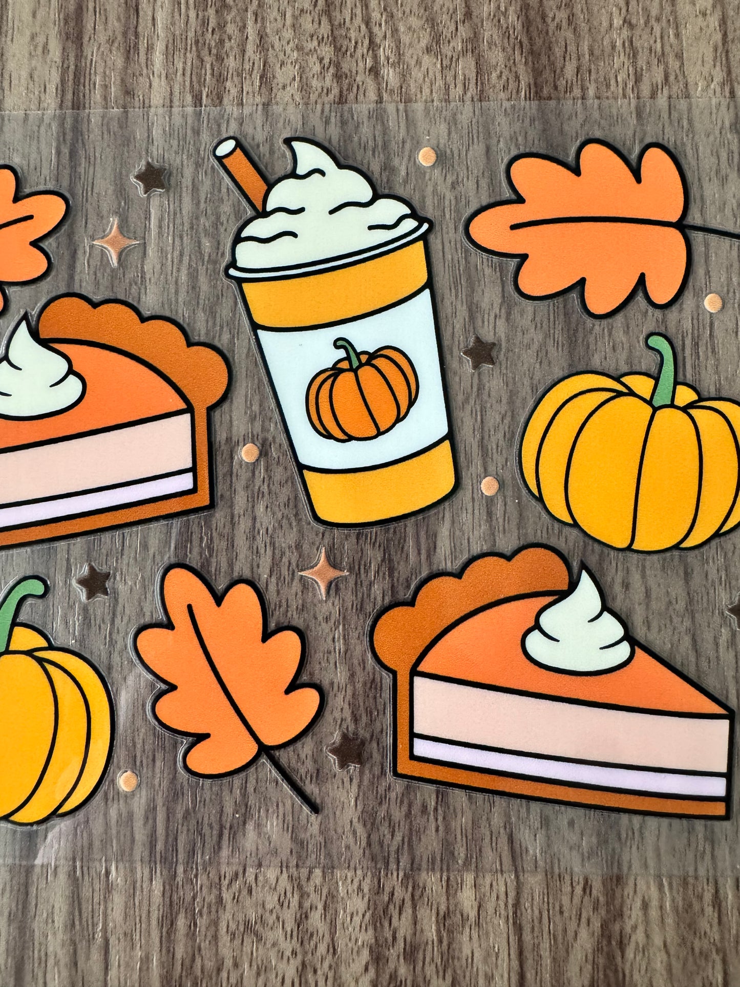 Pumpkin Fall Cup Wrap