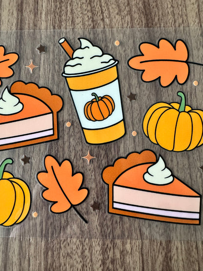 Pumpkin Fall Cup Wrap