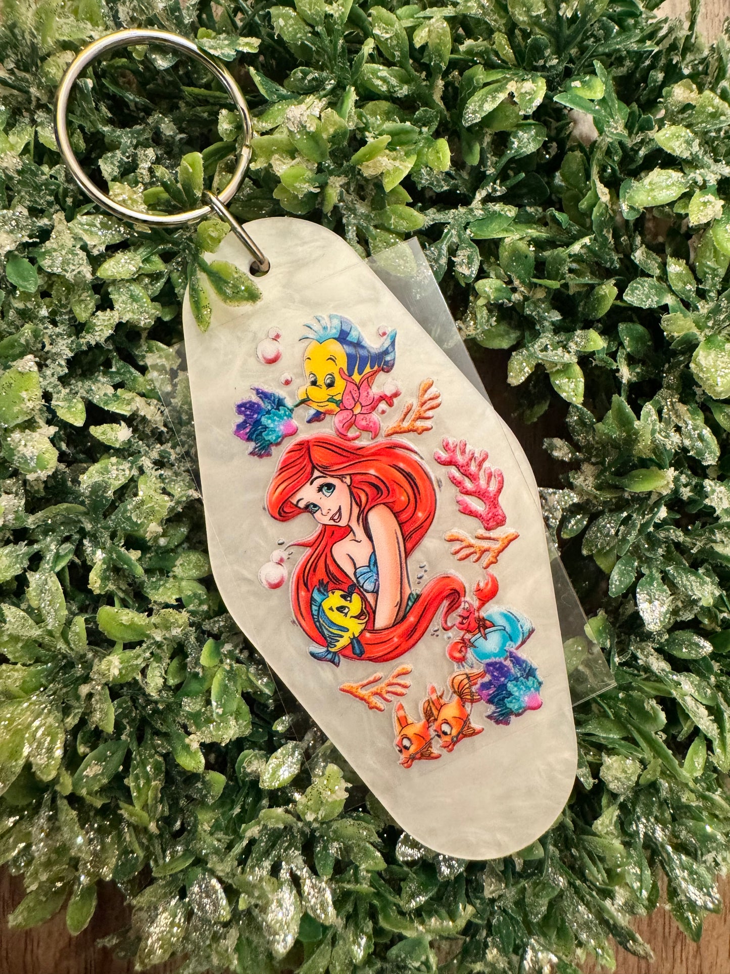 Mermaid Princess Keychain Decal