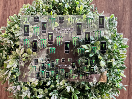 Green Energy Drink Mini Wrap