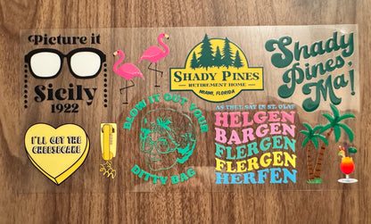 Golden Grannies Cup Wrap