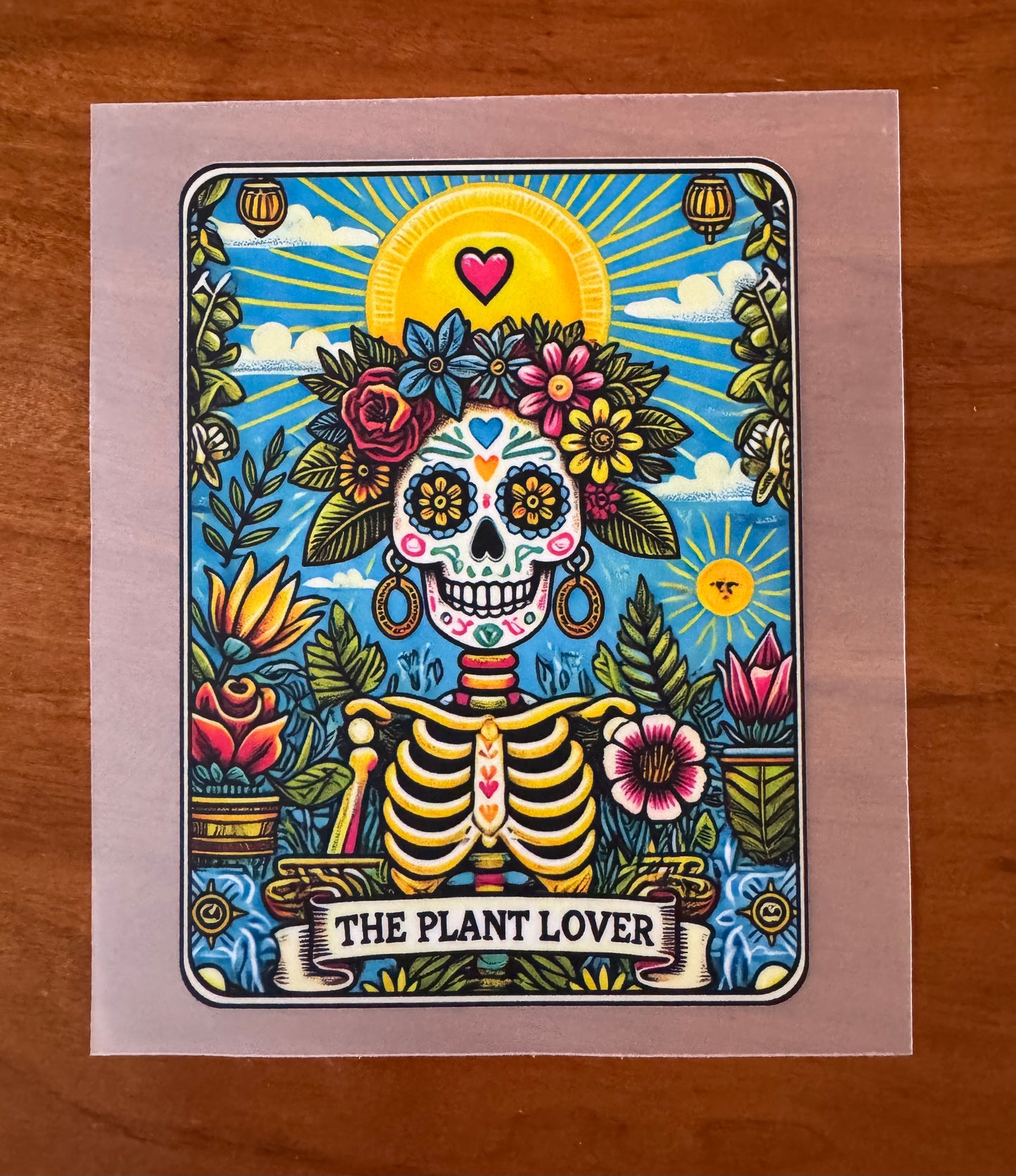 Plant Lady Tarot Transfer