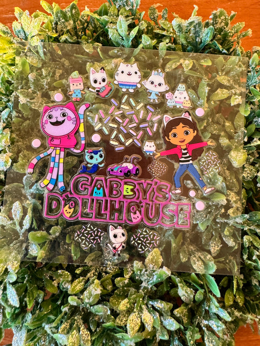 Dollhouse Circle Decal