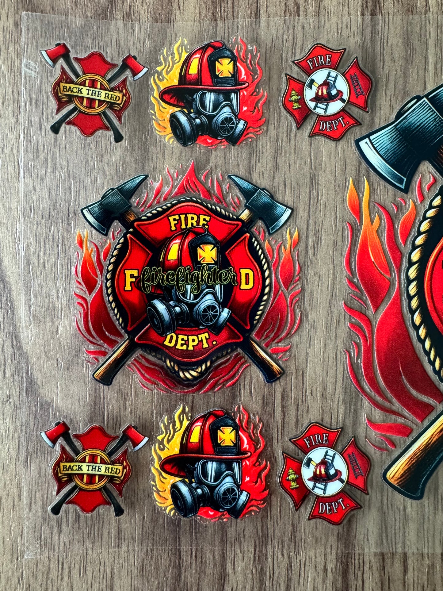 Firefighter Cup Wrap