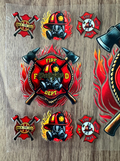 Firefighter Cup Wrap