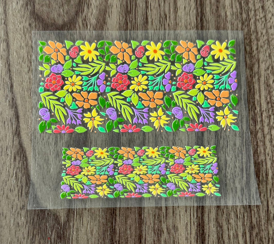 Bright Blooms Mini Wrap