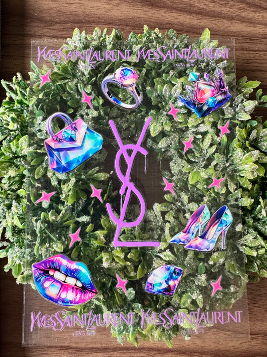 Crystal Y Boujee Notebook Wrap (small)