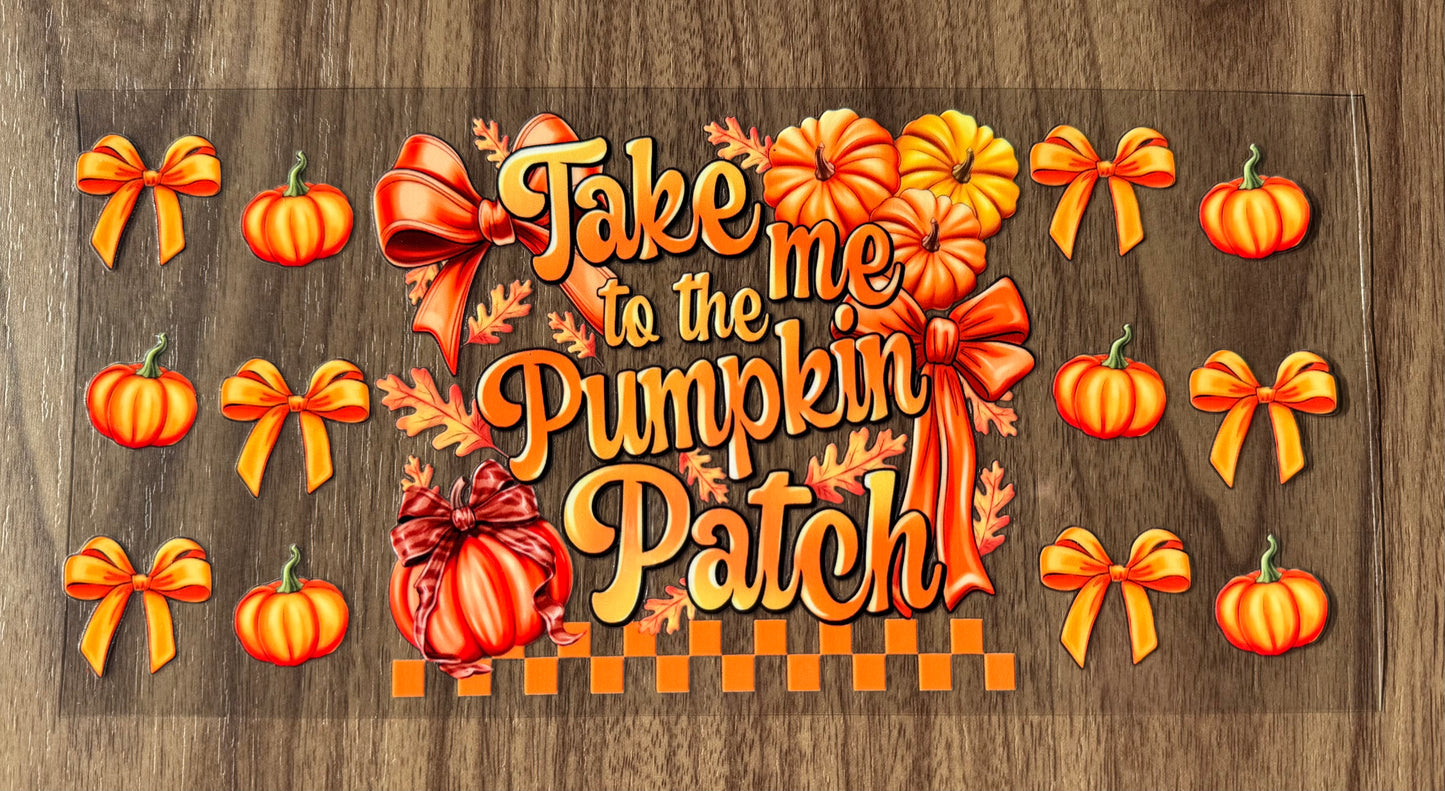Pumpkin Patch Cup Wrap