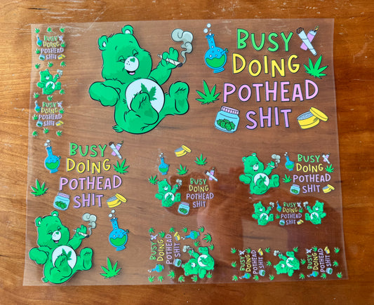 Pothead Bear Wrap Set