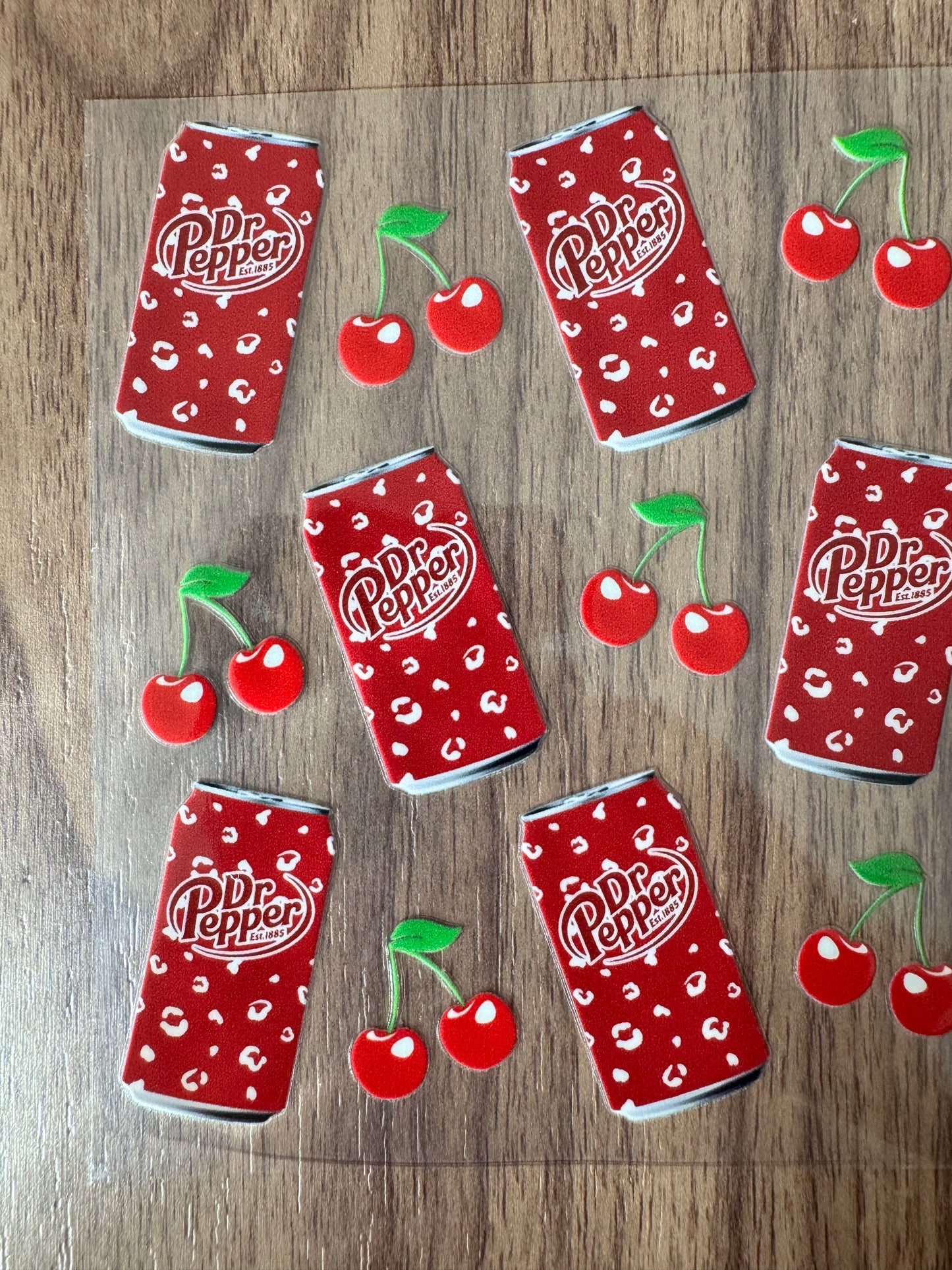 Cherry Doctor Drink Cup Wrap