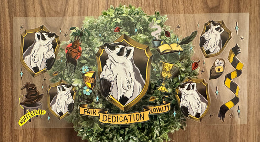 Yellow Dedication Wizard Cup Wrap