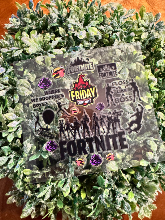 Fort Game Circle Decal