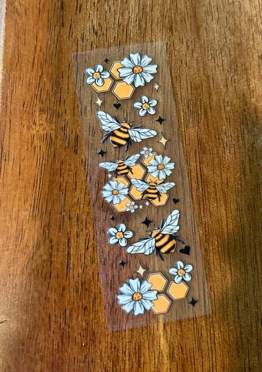 Flowery Honey Bee Pen Wrap