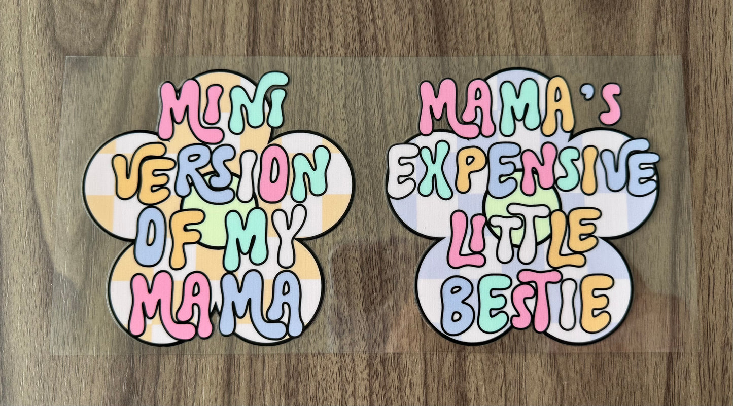 Mini Mama/Expensive Bestie Cup Wrap