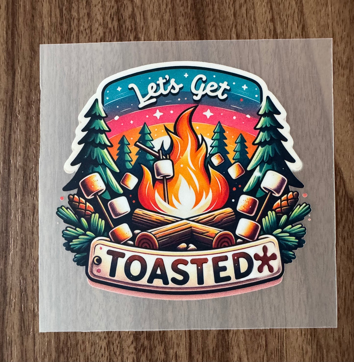 Let’s Get Toasted Transfer