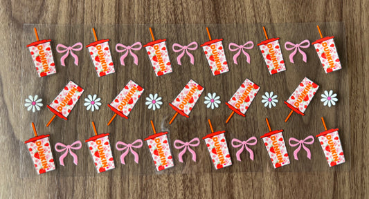 Cute Donut Coffee Cup Wrap