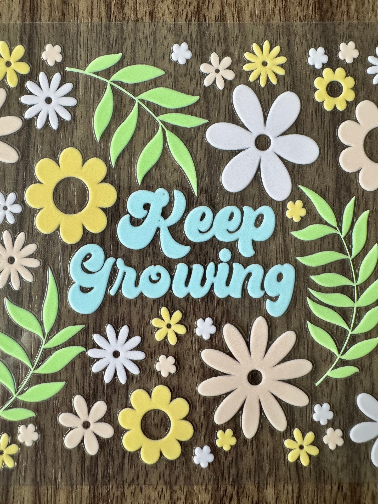 Flowery Keep Growing Cup Wrap