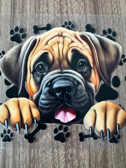 Bullmastiff Paws Cup Wrap