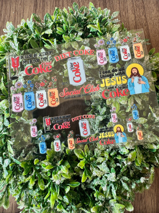 Diet Drink Social Club Mini Wrap