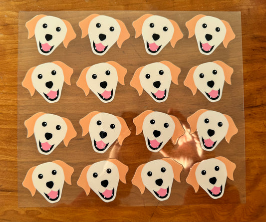 Golden Retriever Dog Cup Wrap