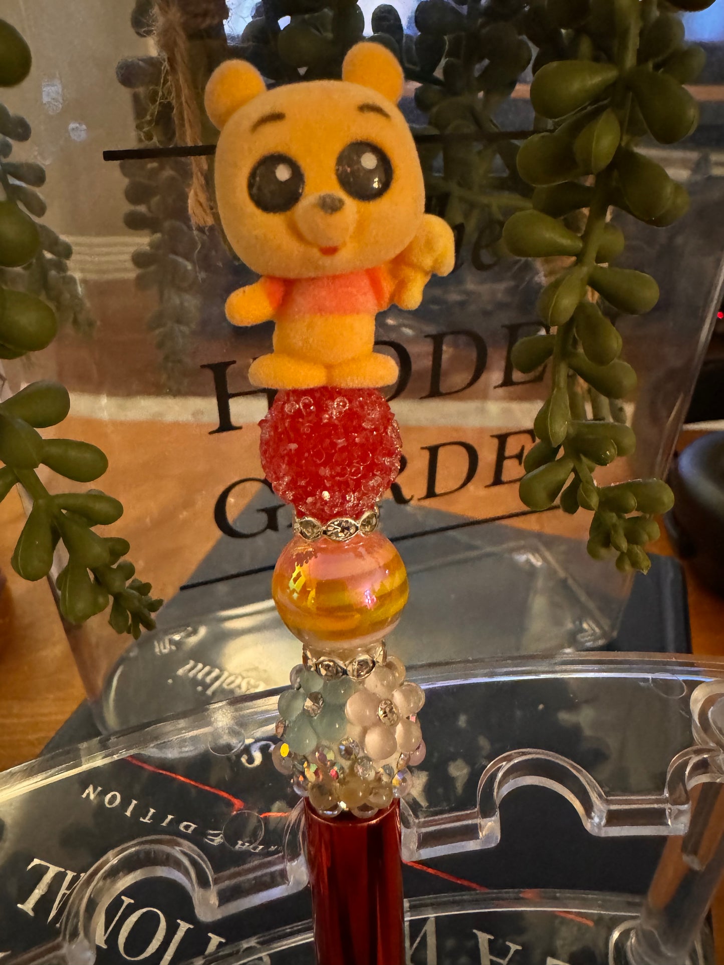 Flocked Winnie the Pooh Pen