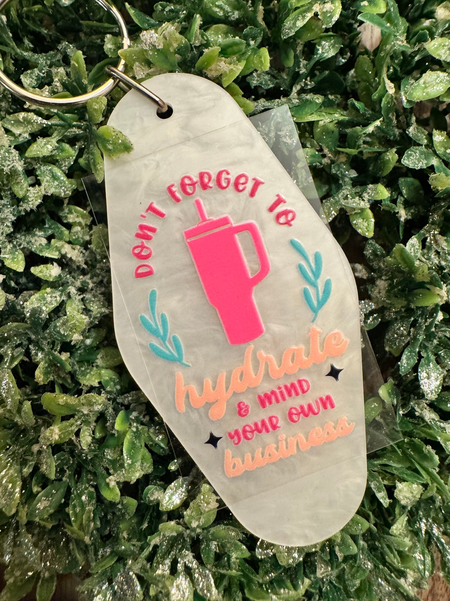 Hydrate Keychain Decal