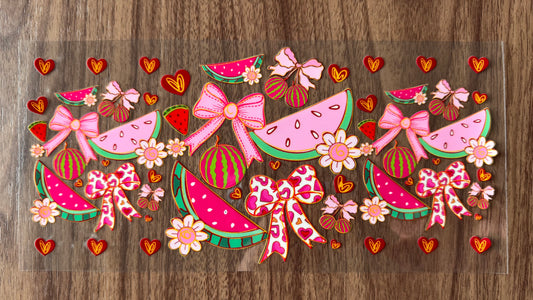 Watermelons & Bows Cup Wrap