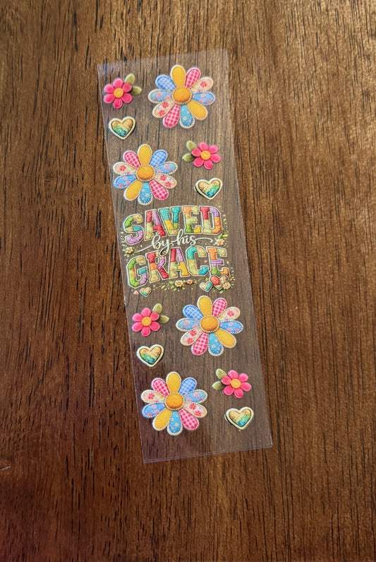 Saved By His Grace Pen Wrap